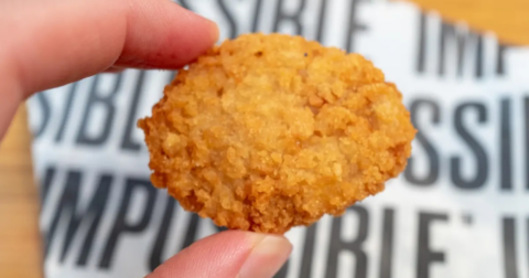 A plant-based nugget