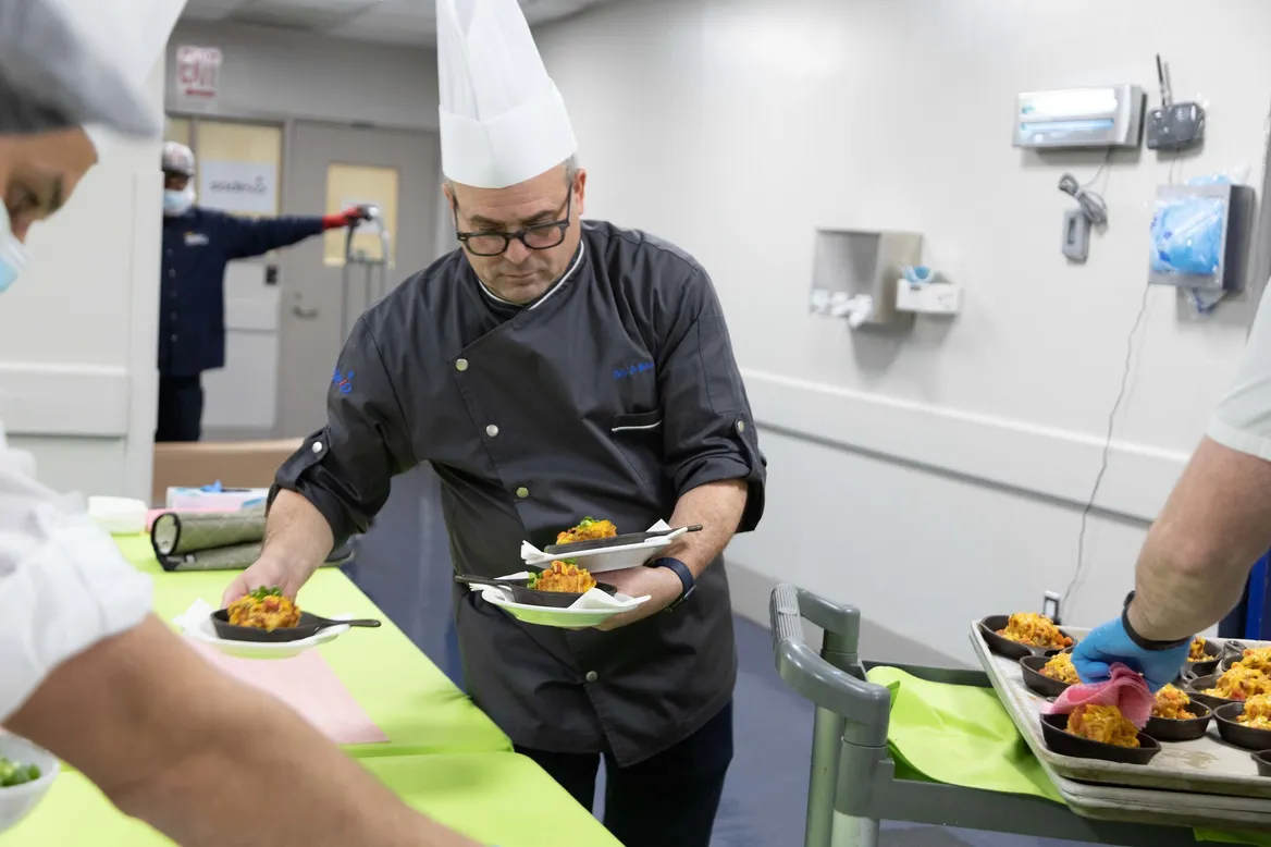 Chef Phil DeMaiolo at work