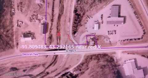 Iowa dairy manure spill