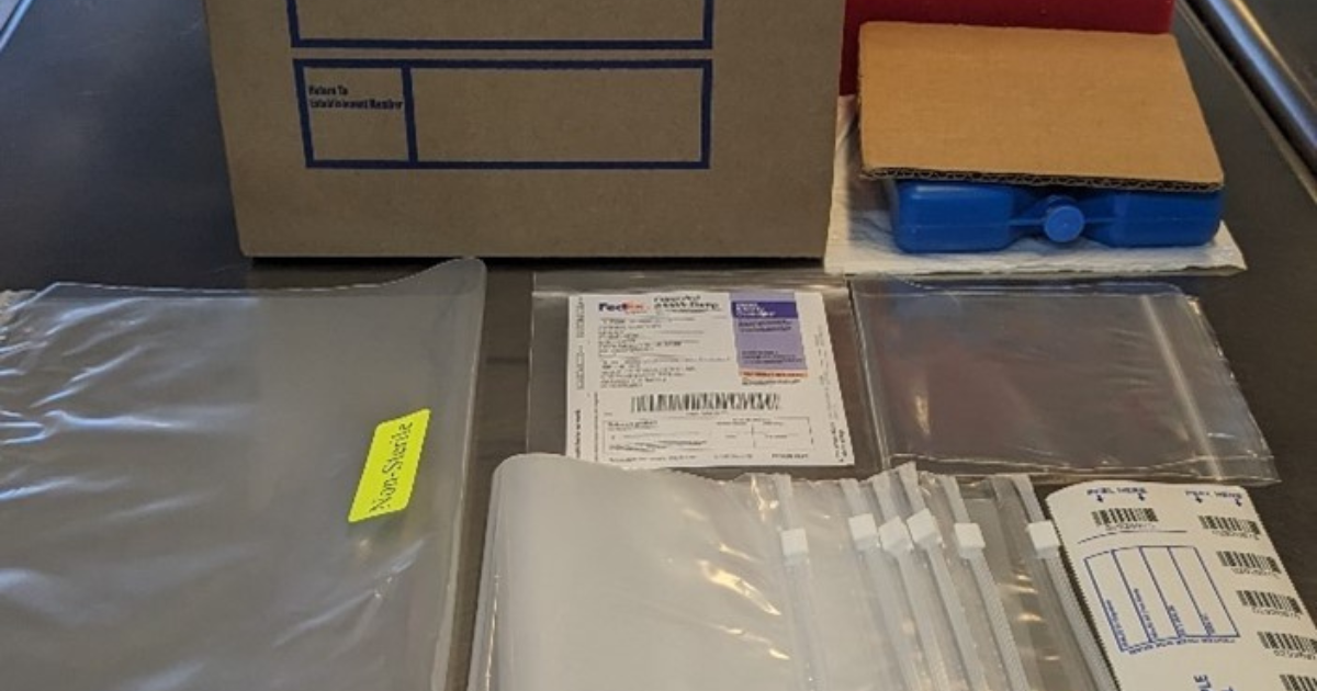 A testing kit